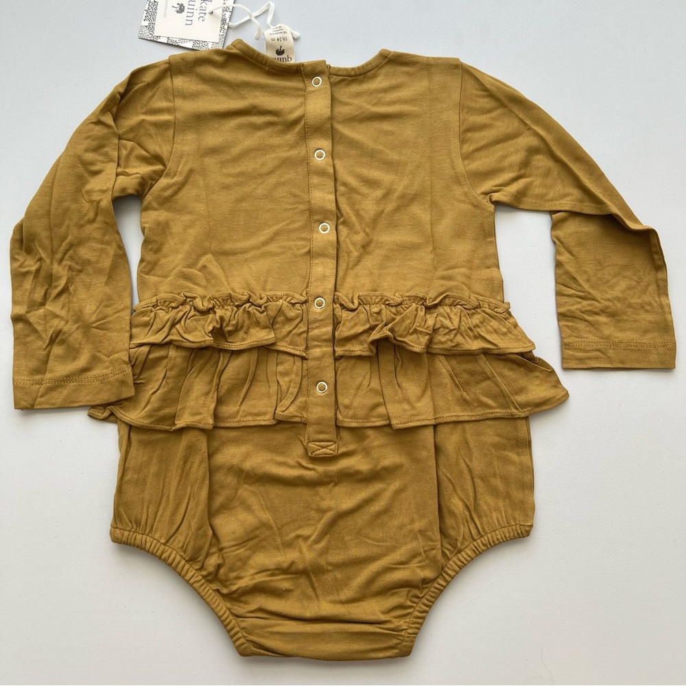 NWT Kate Quinn fennel bamboo long sleeve double skirted bubble size 18-24m - Picture 10 of 10